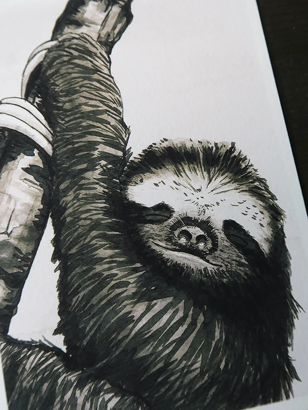 print : sloth product image (2)