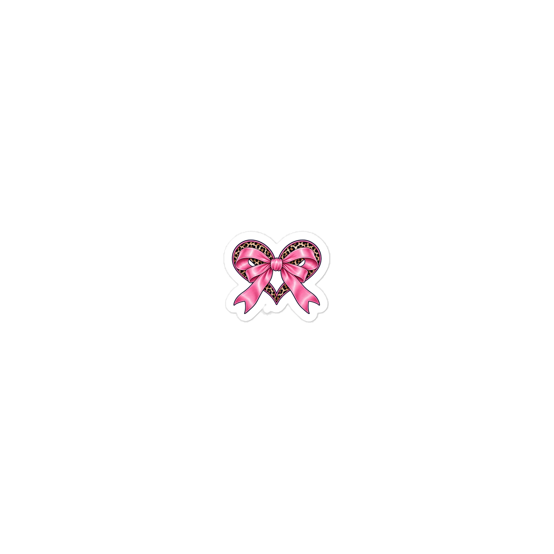 Leopard Heart sticker product image (1)
