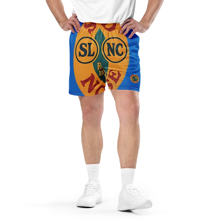 SLNC Logo Mesh Shorts (Blue) product image (2)