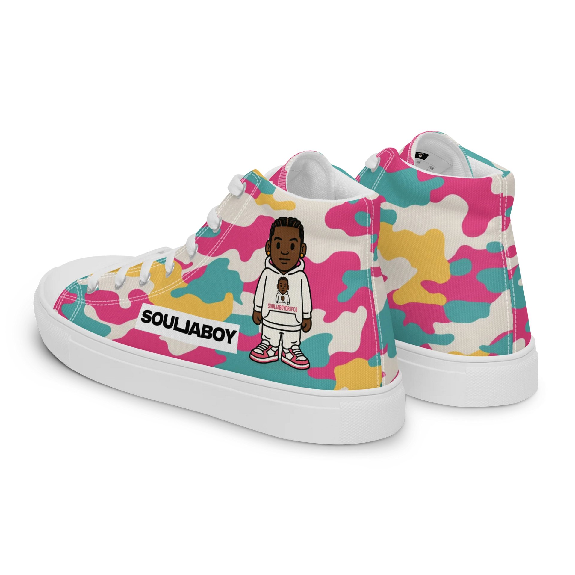 SOULJABOYDRIPCO CAMO SNEAKERS product image (8)