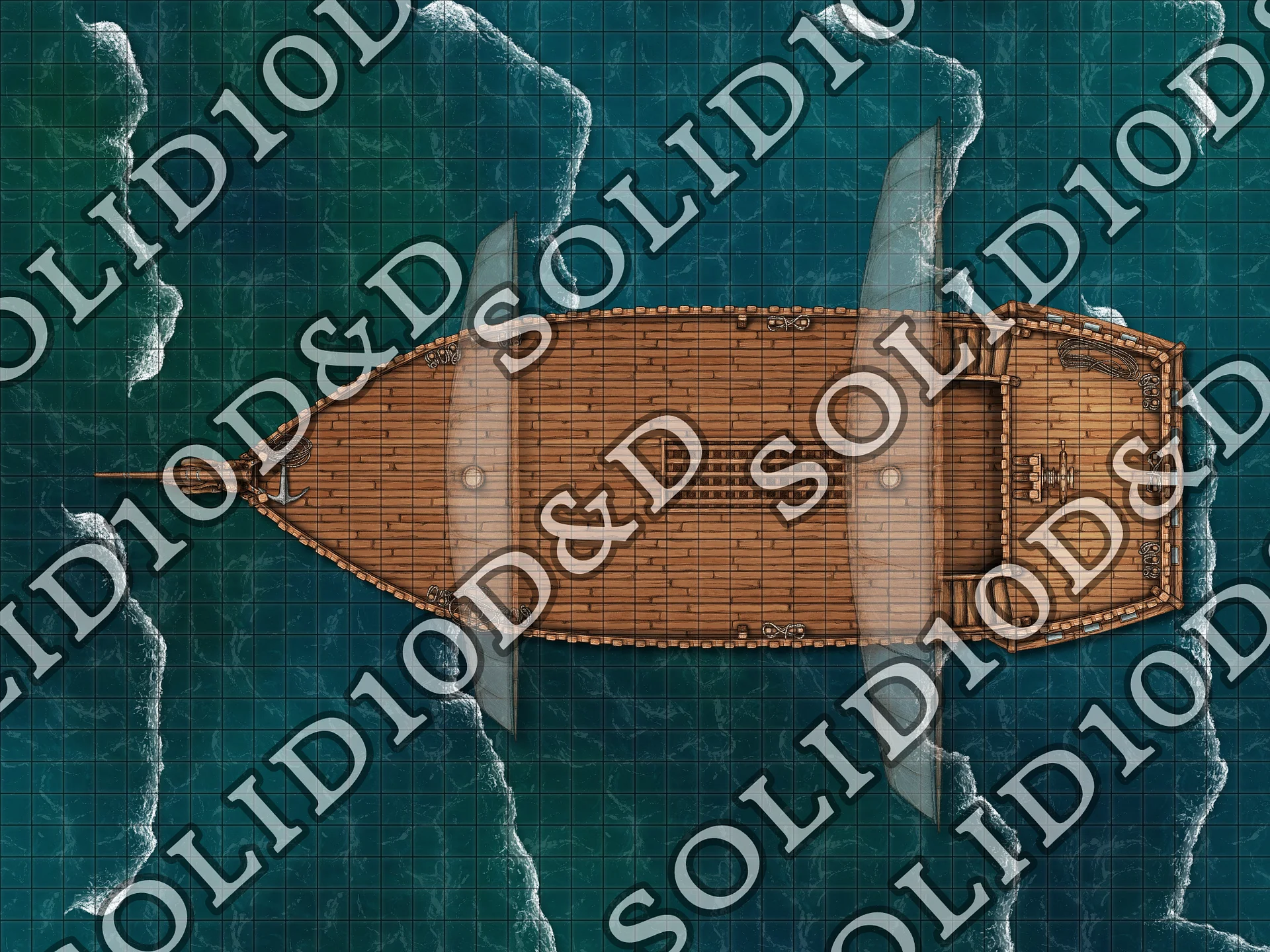 Ship at Sea Map product image (1)