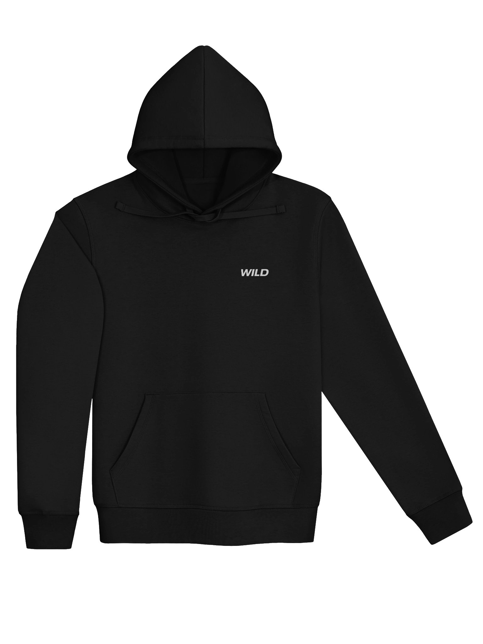 WILD White Regular Hoodie product image (3)