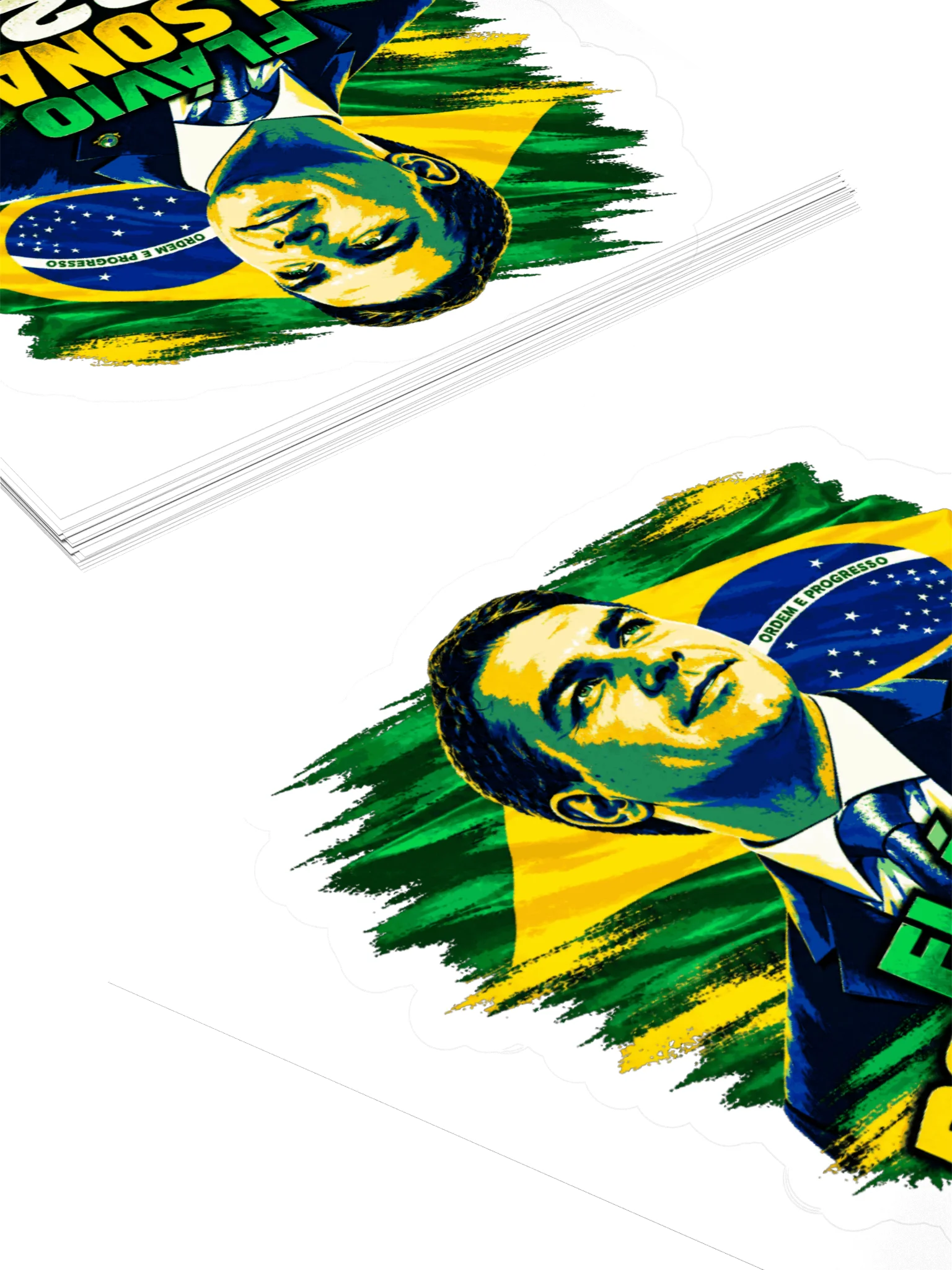 Flávio Bolsonaro 22 – O Brasil Vai Vencer | Adesivo product image (12)