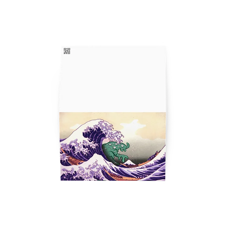 The Great Wave Off of Seurat card product image (4)