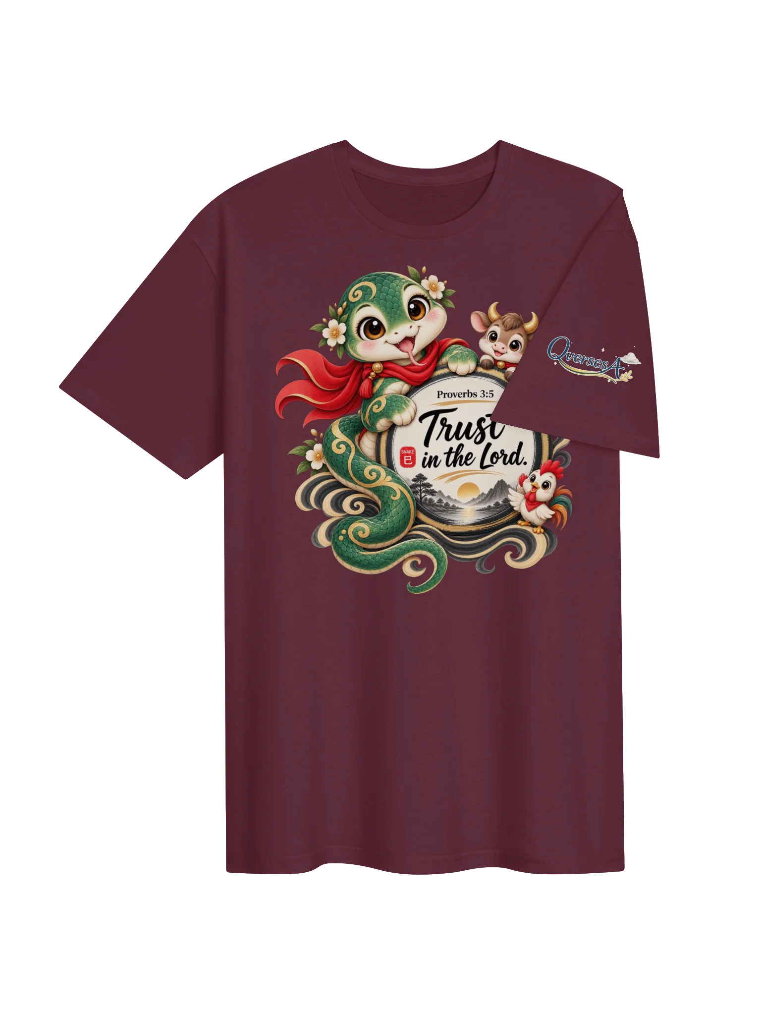 🐍Year of the Snake | Chinese Zodiac Trio Unisex T-Shirt product image (54)