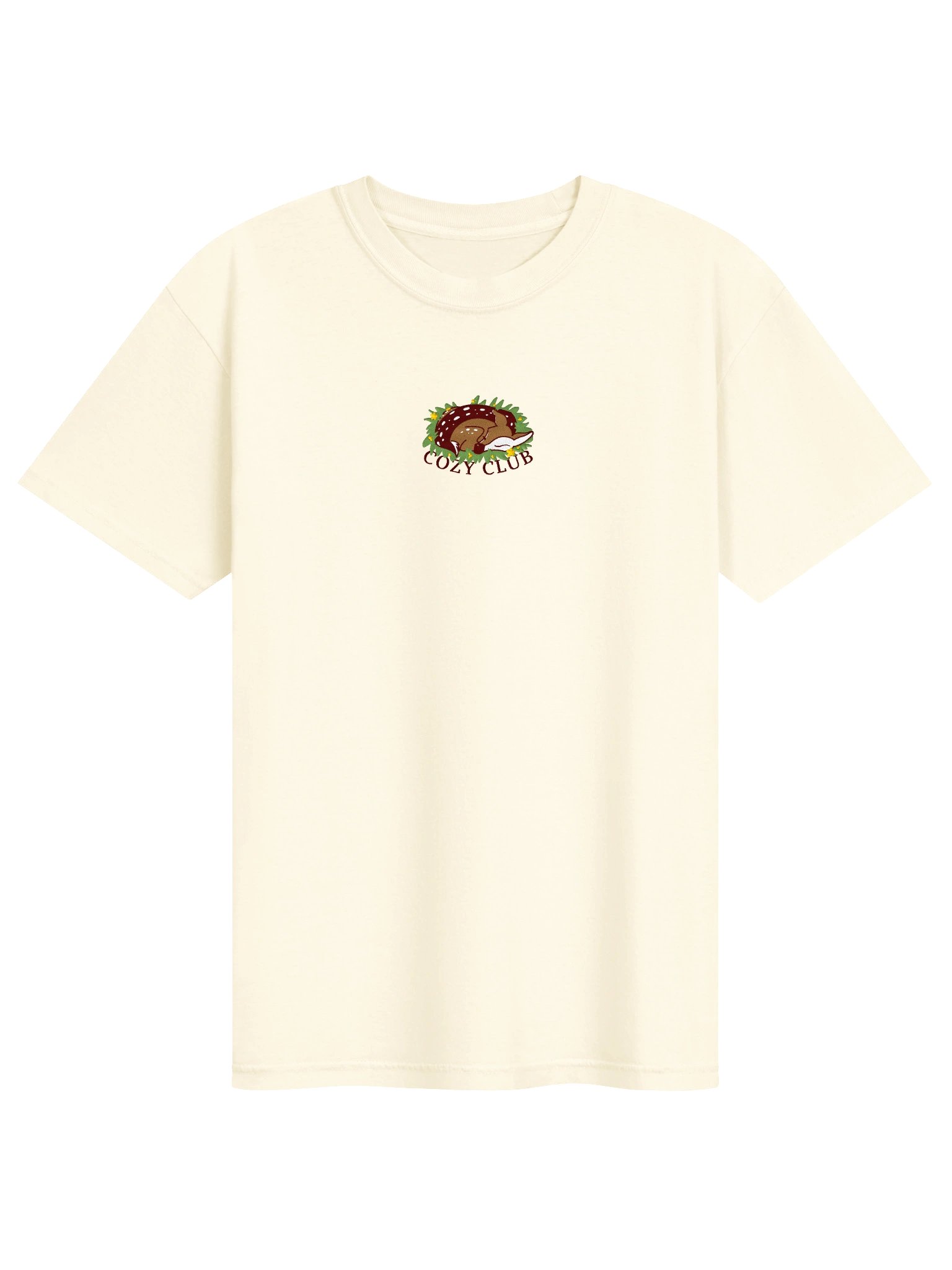 "Cozy Club" Embroidered T-Shirt product image (1)