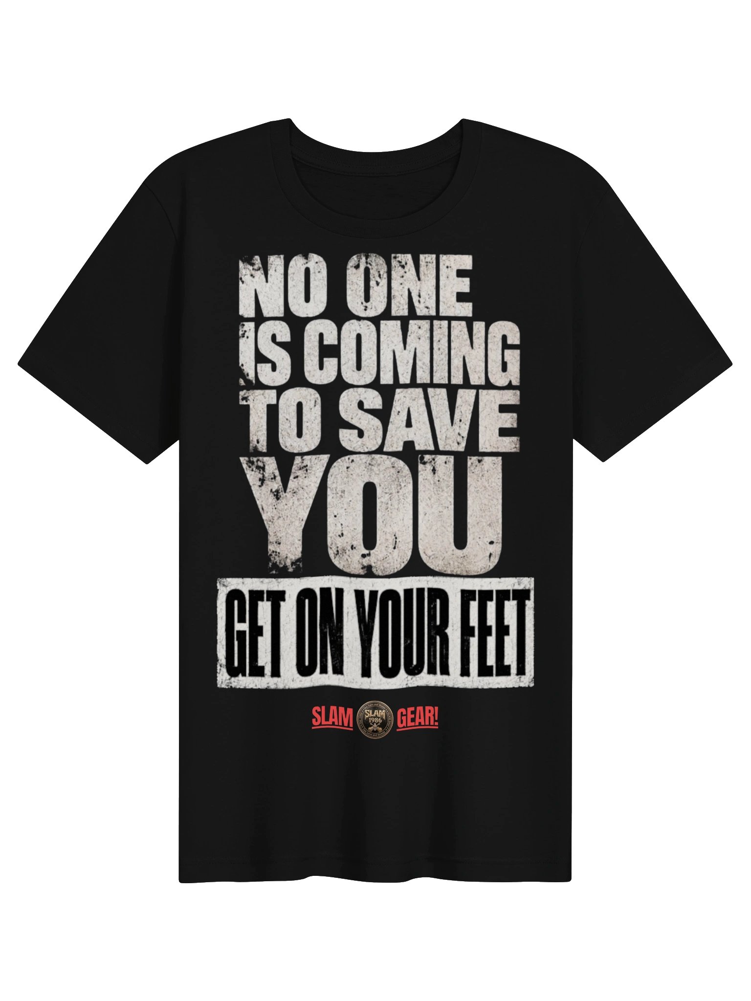 No One Is Coming to Save You Shirt from the SLAM "Burn It Down" Album Collection product image (9)