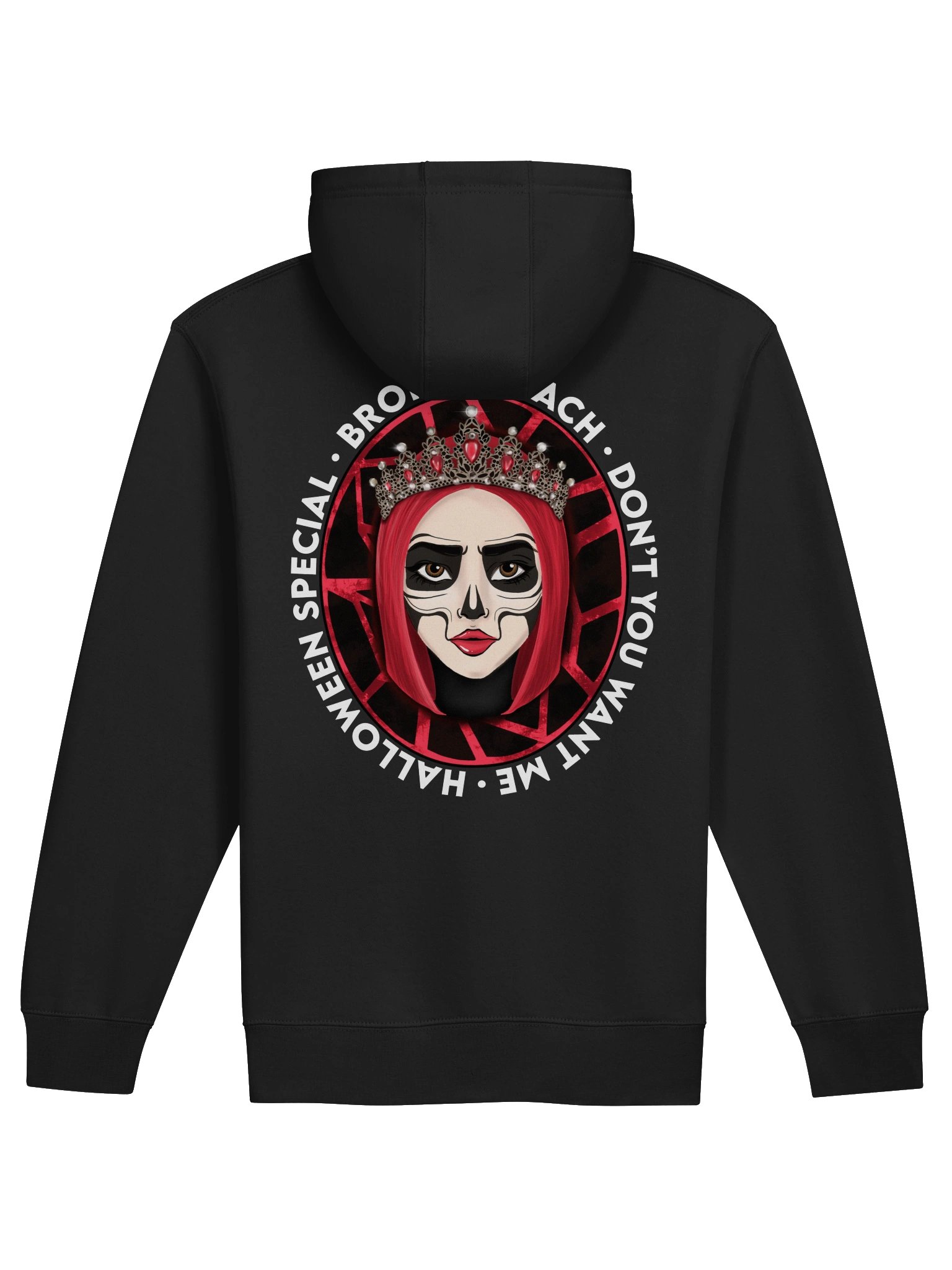 Broken Peach – Unisex Full Zip Hoodie Don’t You Want Me product image (2)