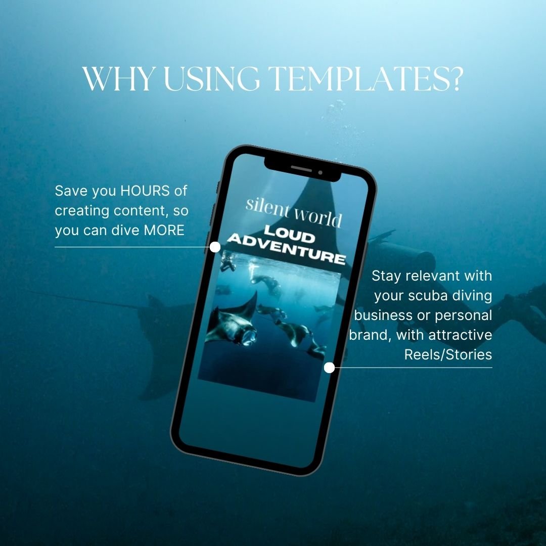Scuba Diving Template Bundle for Reels and Stories product image (4)