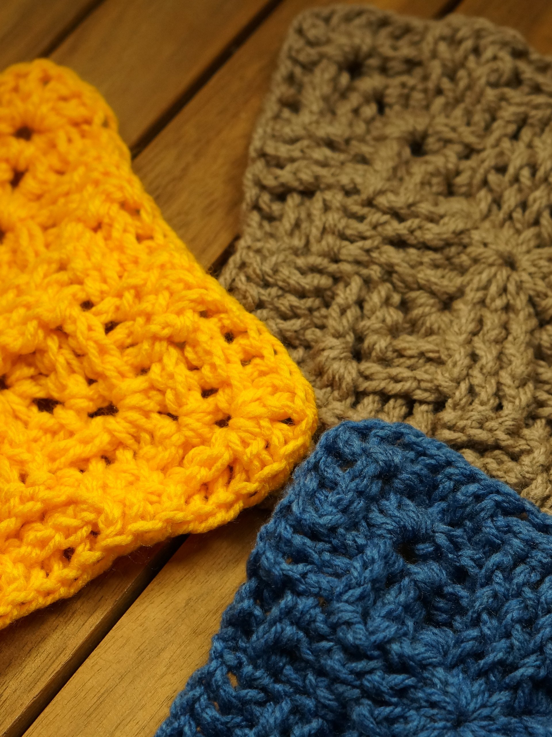 Basket weave granny square pdf pattern product image (5)