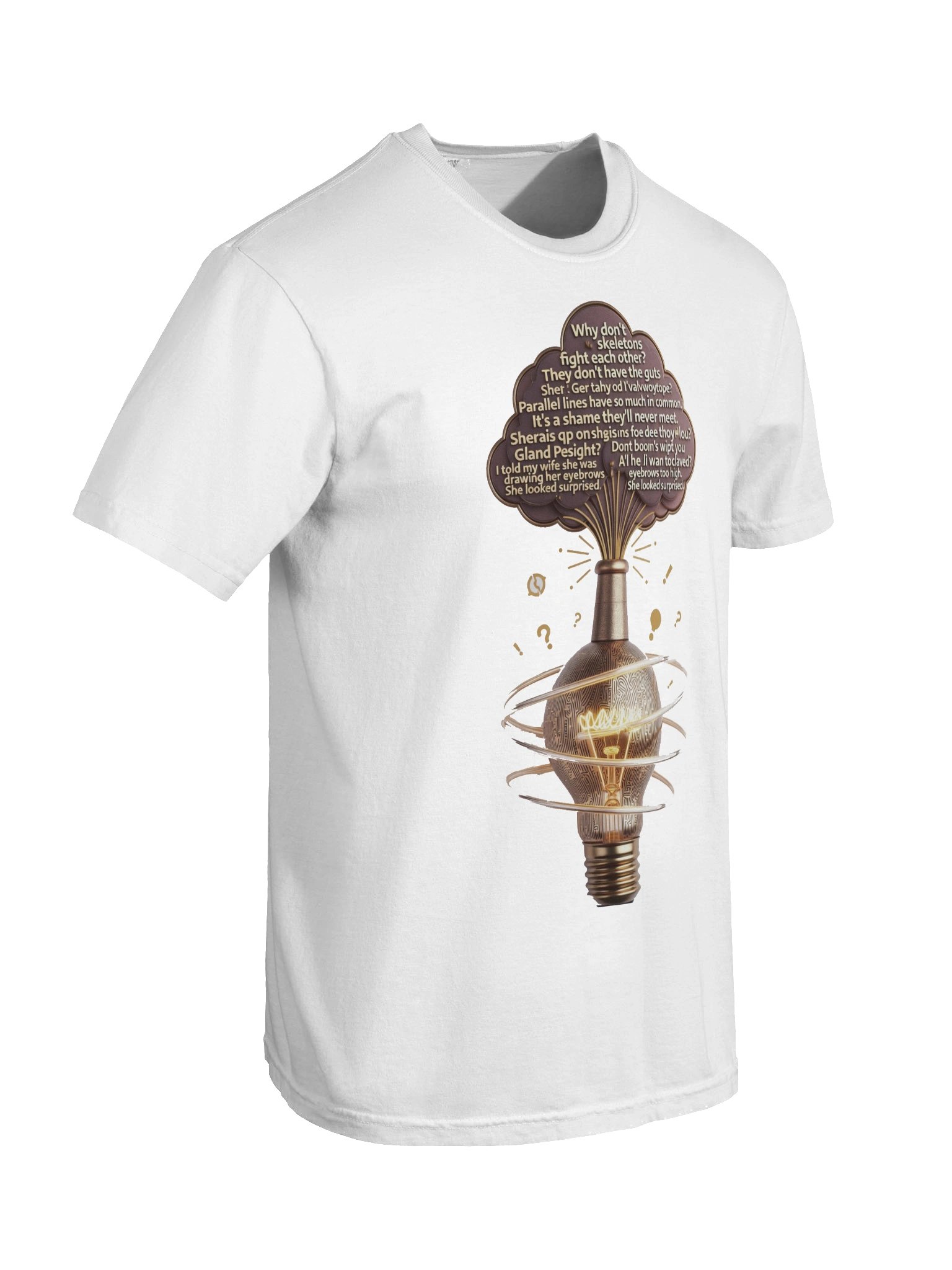 Dad Joke Generator T Shirt, Overclocked & Unstoppable Sweatshirt, Funny Dad Gift product image (8)
