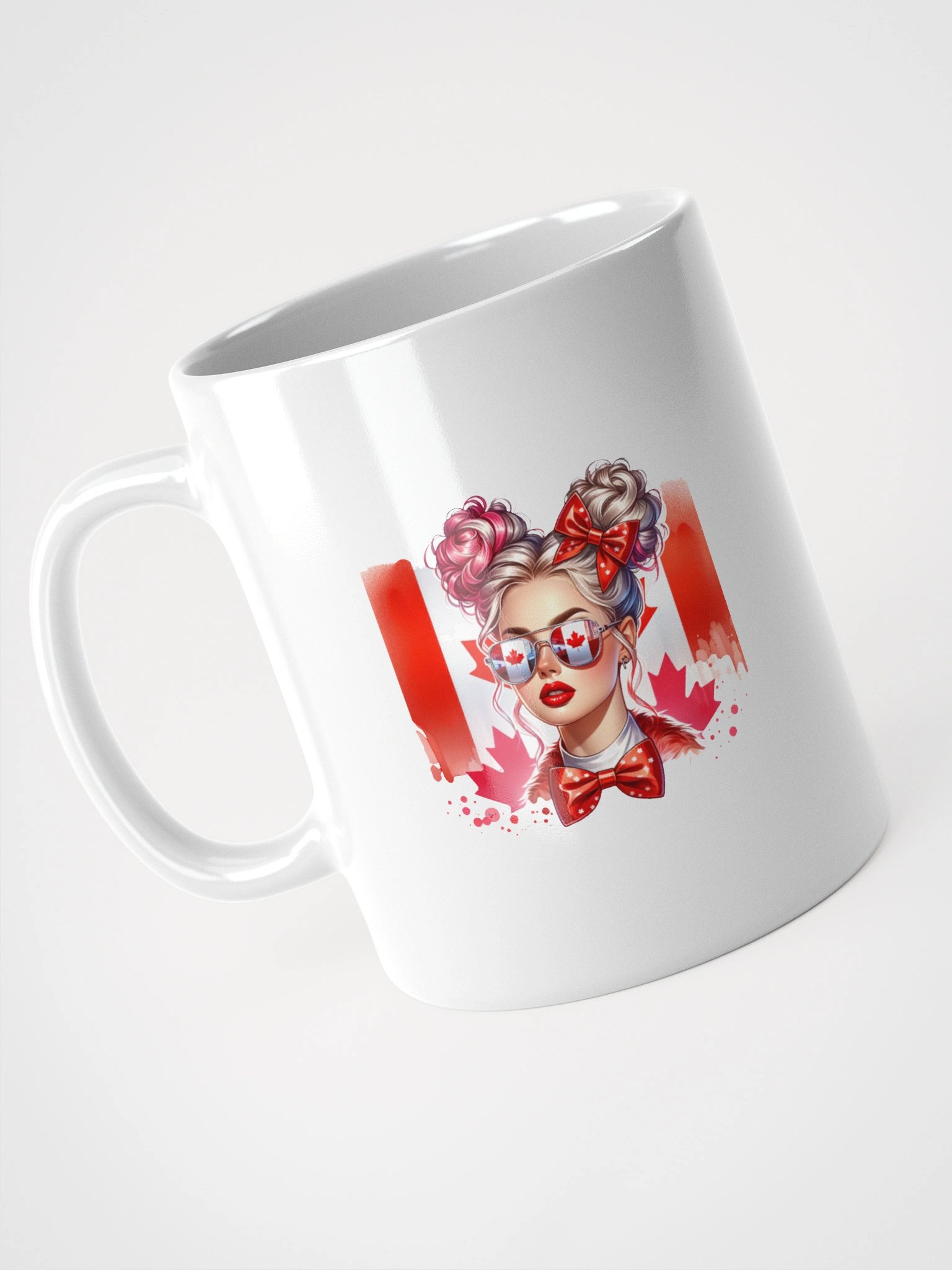 Canadian Pride Double Buns Mug product image (8)