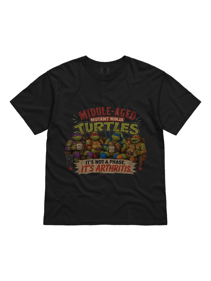 Middle-Aged Mutant Ninja Turtles T-Shirt product image (2)