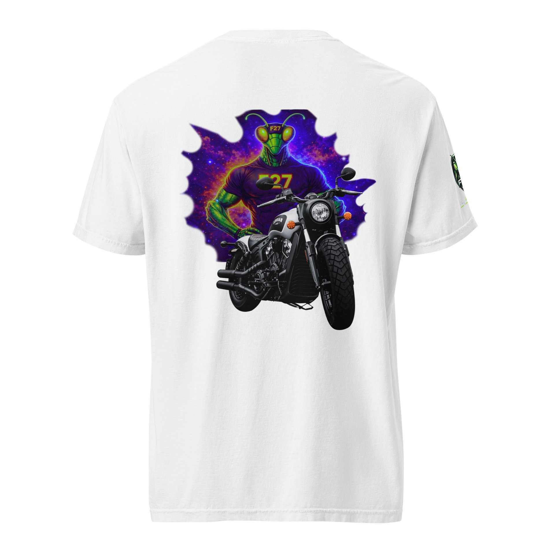 F27 Mantis Ride The Storm Heavyweight T-Shirt | FayzieBobs product image (4)