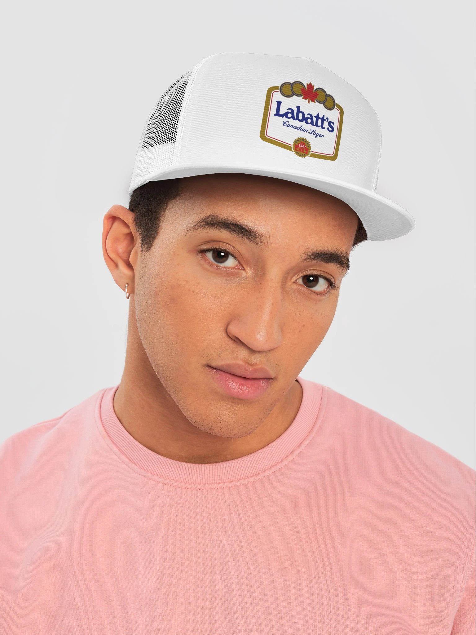 Labatt Canadian Lager Trucker Cap product image (5)