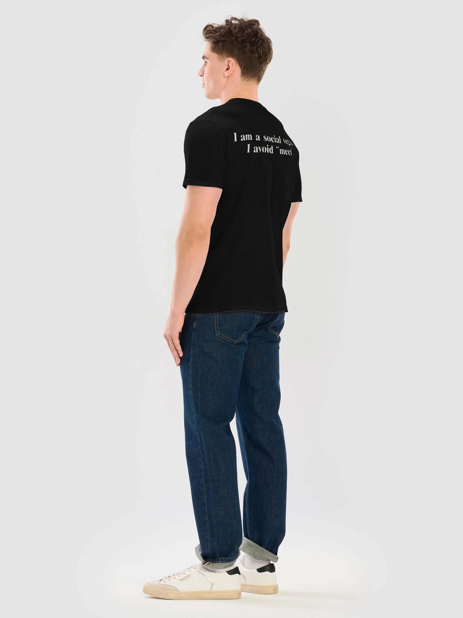 Social Vegan Funny Quote Tee product image (5)