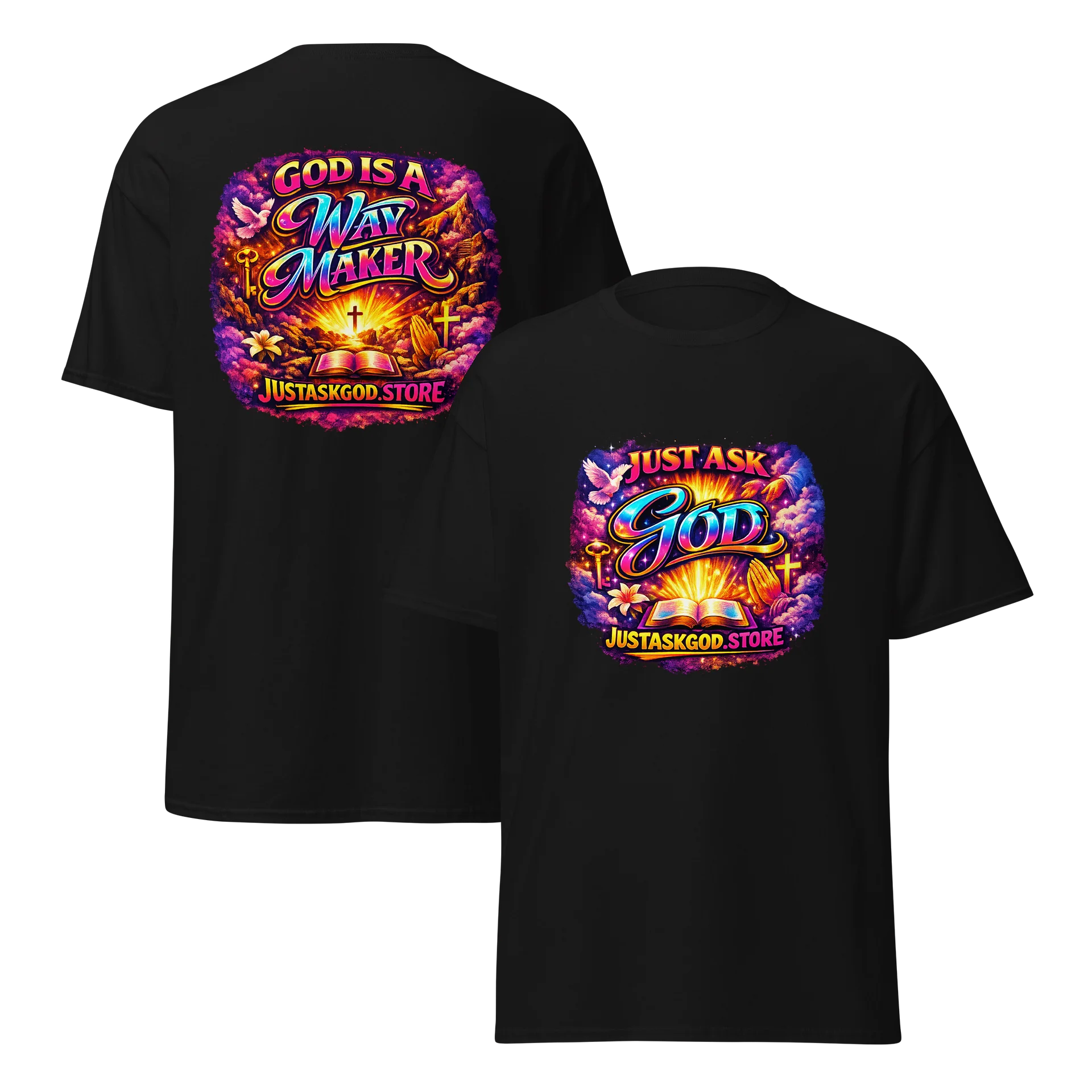 Just Ask God Vibrant T-Shirt product image (11)