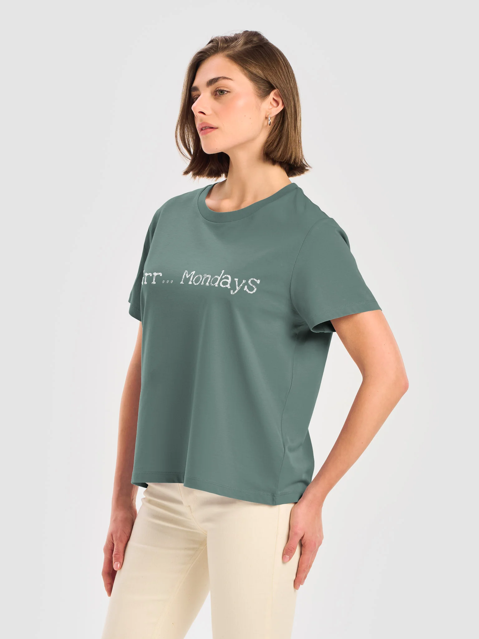 Grr... Mondays Ladies Tee Shirt product image (16)