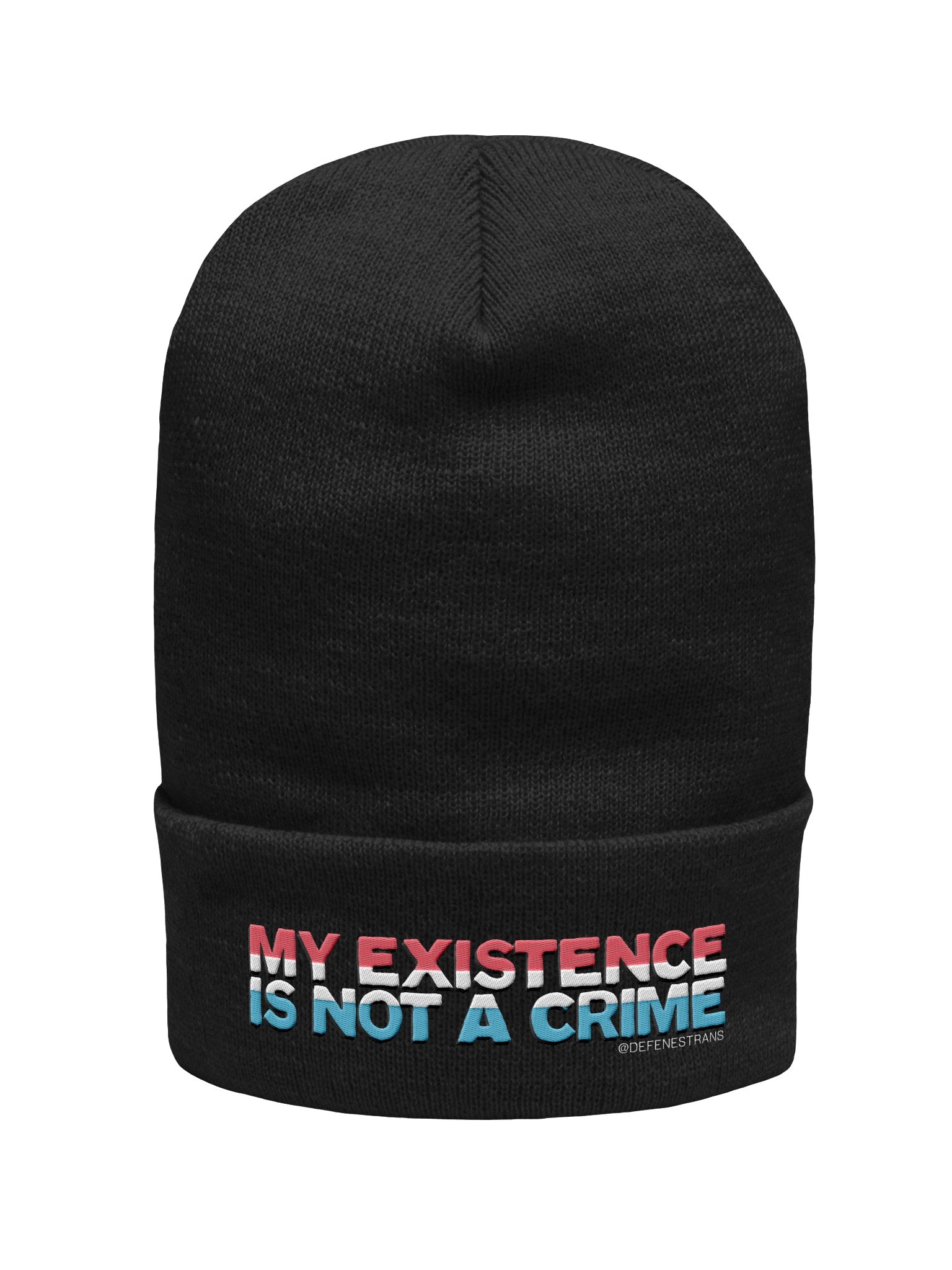 My Existence Is Not a Crime Knit Hat product image (3)
