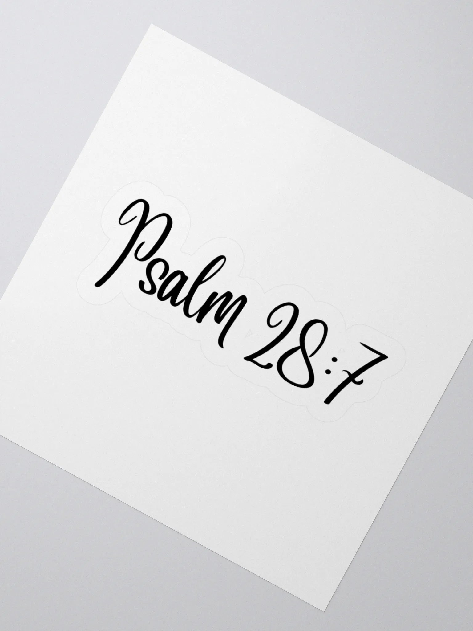 Psalm 28:7 product image (6)