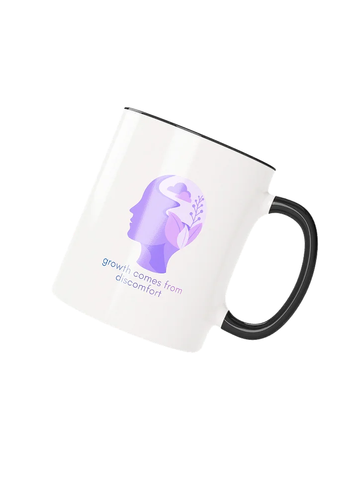 ''Growth comes from discomfort'' mug product image (3)