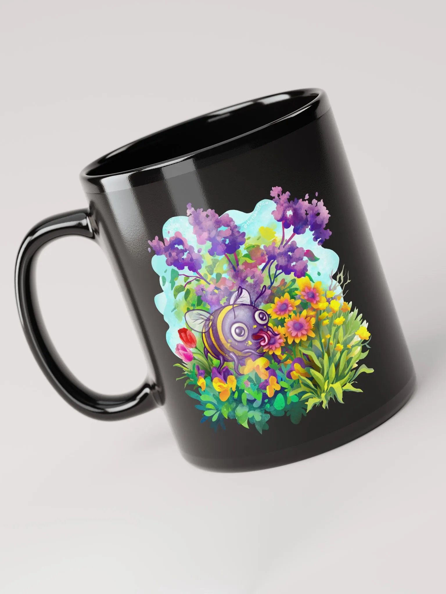 Gettin' Pollenated Black Mug product image (8)