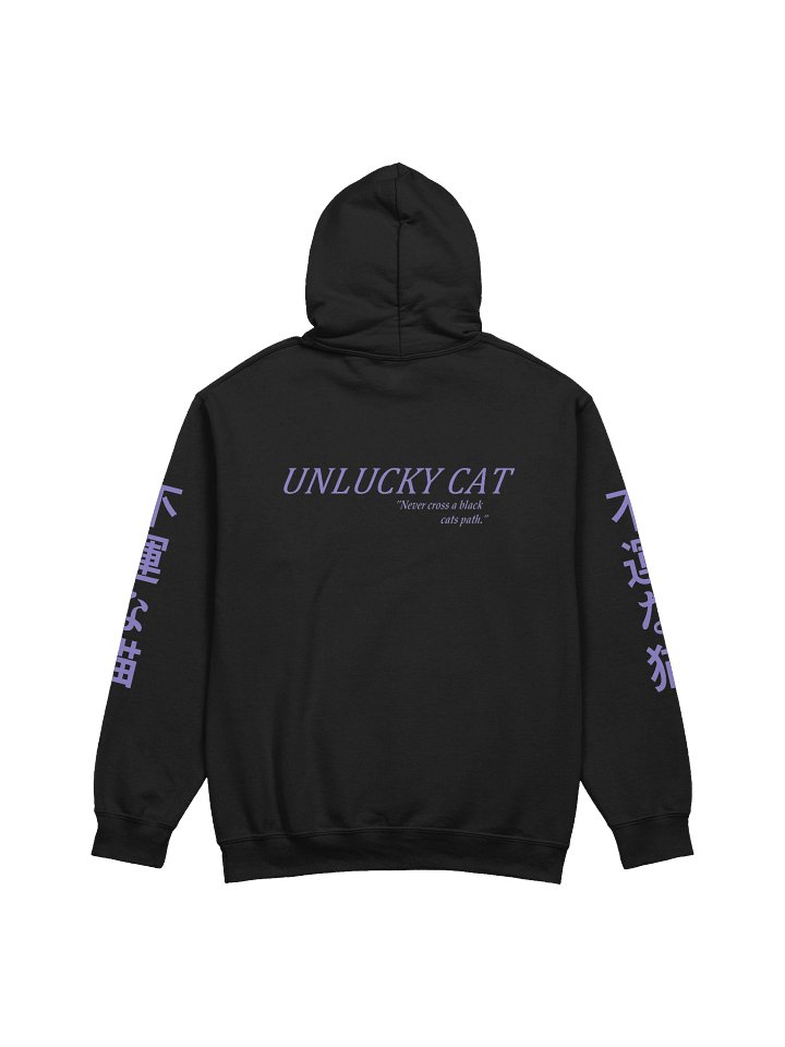 Never Cross A Black Cats Path ~ Hoodie product image (2)