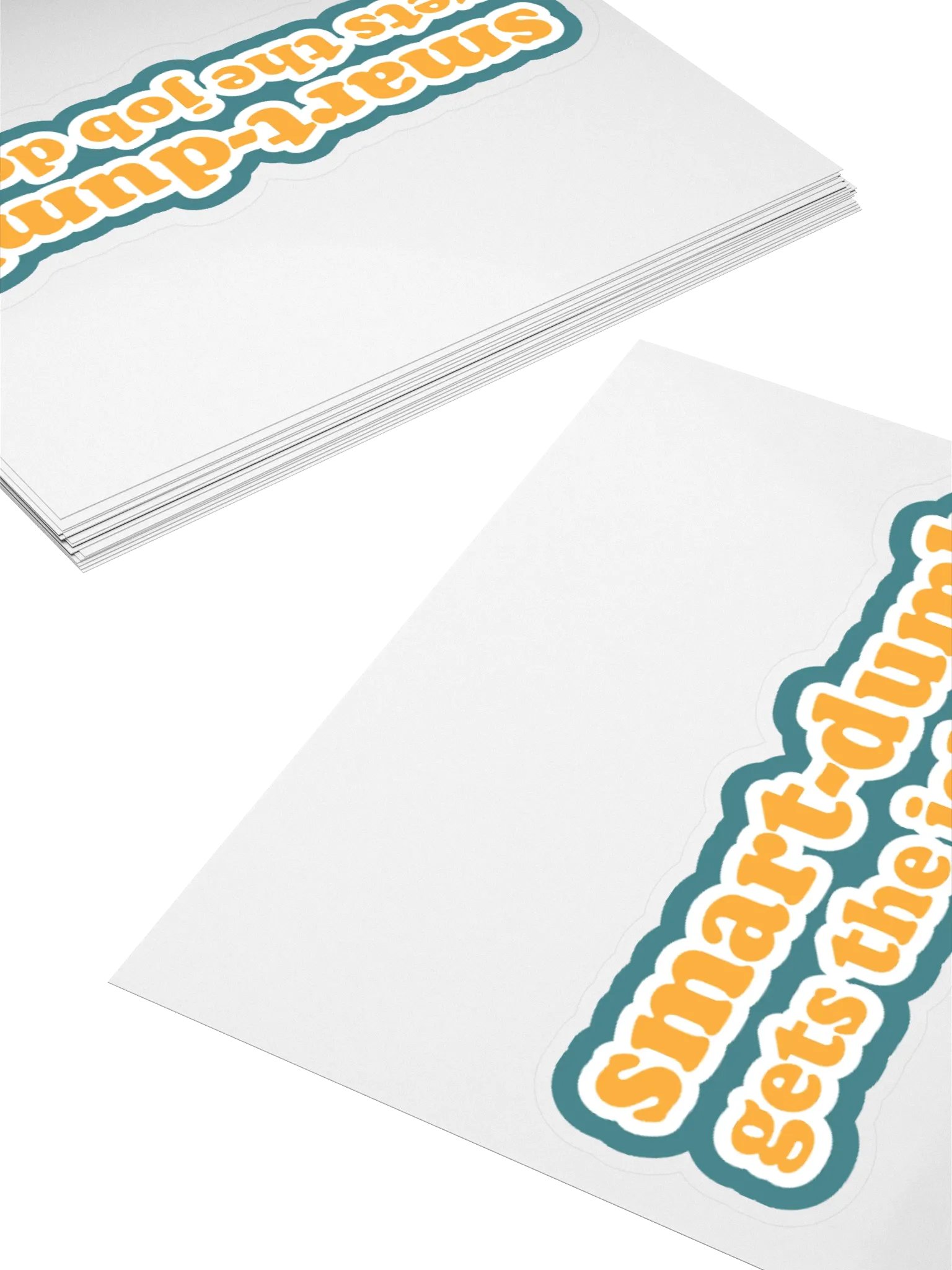 Smart-Dumb Sticker product image (4)