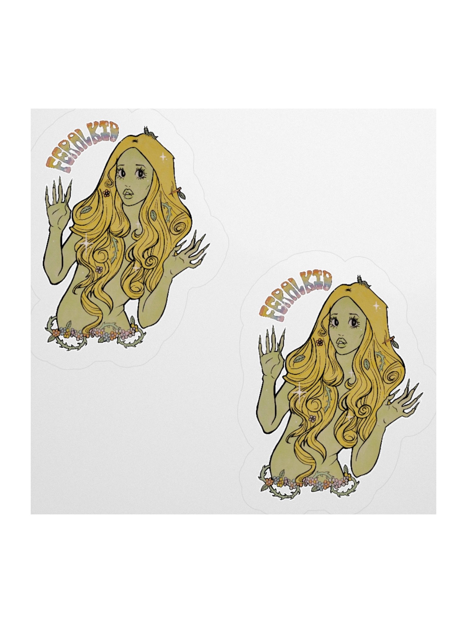 Feral Kid stickers product image (2)