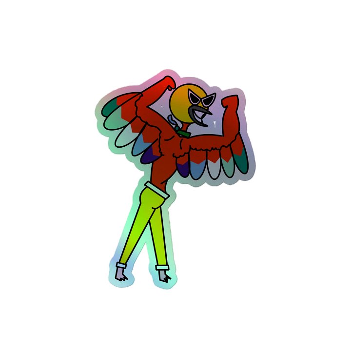 Superhomo! Eudo MLM Yellow Holo Sticker! product image (2)