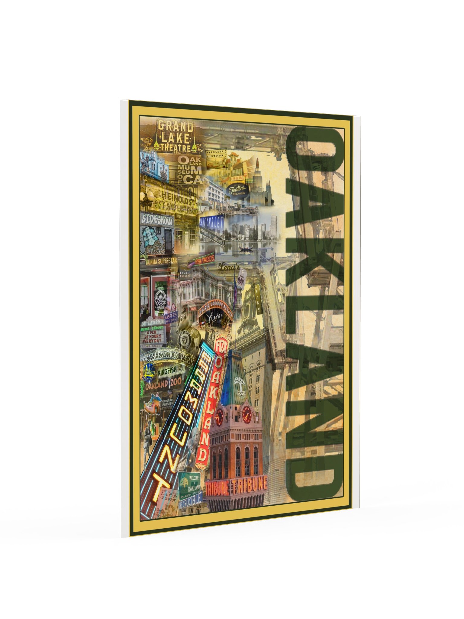 Oakland Collage Poster product image (10)