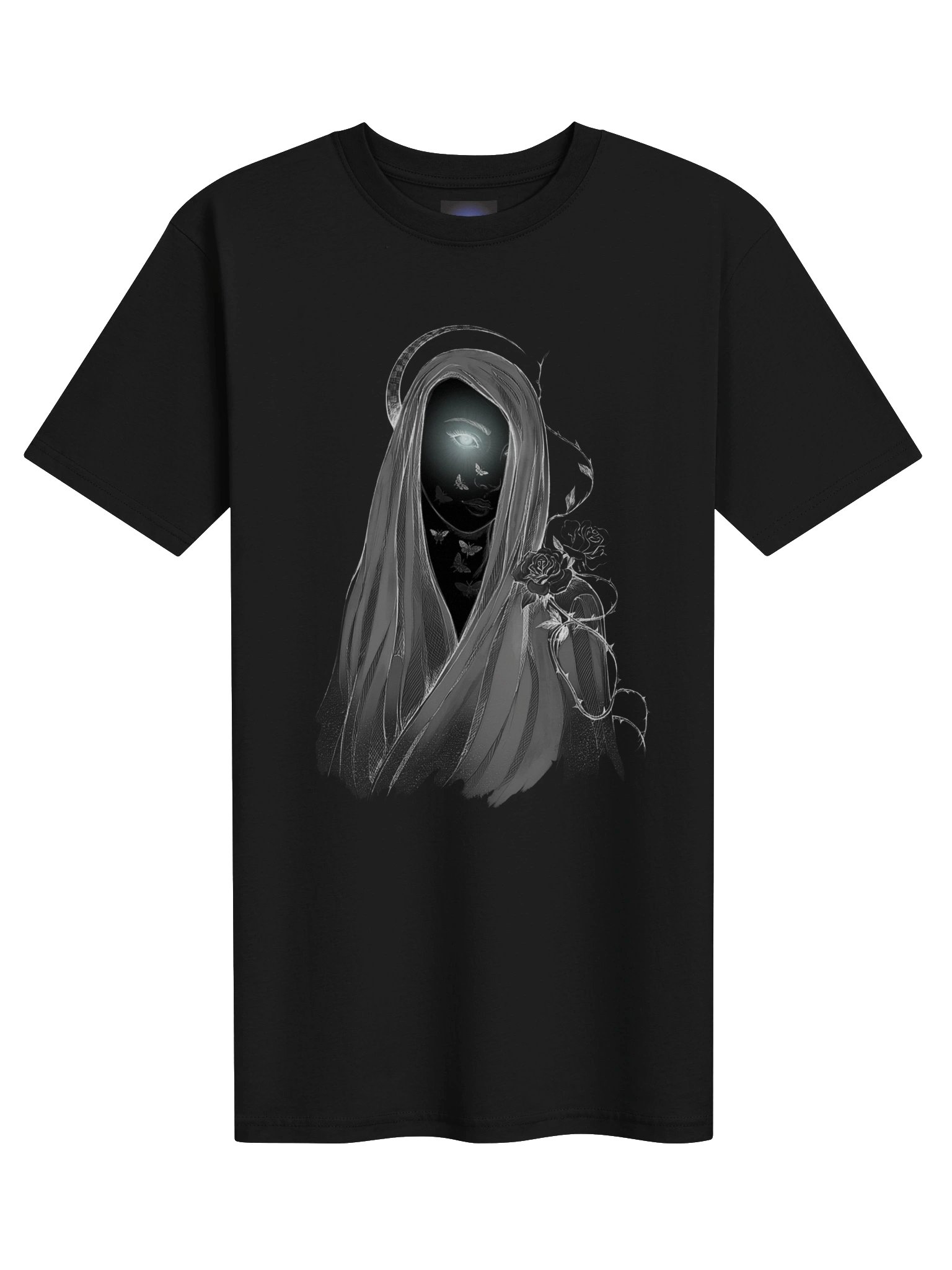 The Hollow Gaze // Veiled Thorn Heavyweight Tee product image (3)