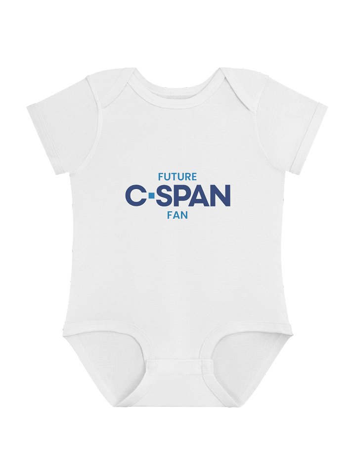Future C-SPAN Fan Baby Onesie product image (1)