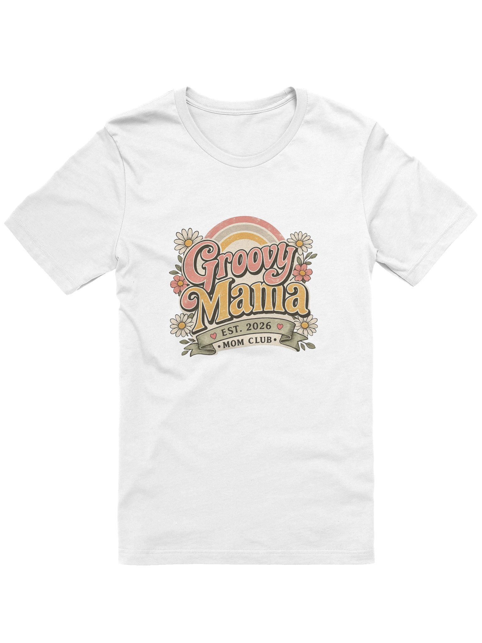 Groovy Mama Retro T-Shirt product image (3)