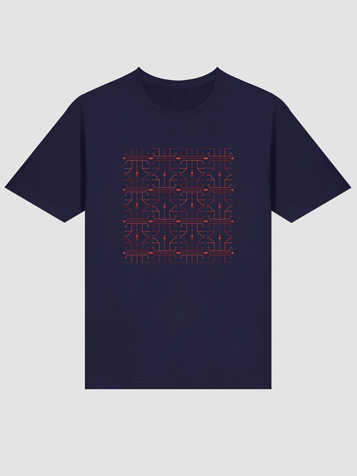 Hieroglyph Abstract Pattern Unisex Softstyle T-Shirt product image (2)