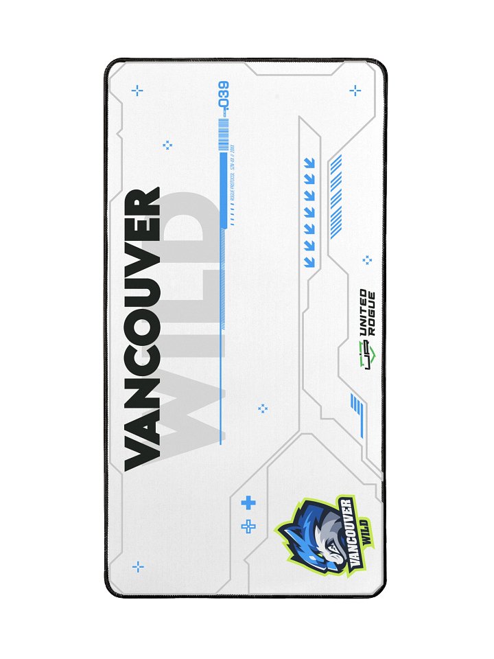 Vancouver Wild White Desk Mat product image (2)