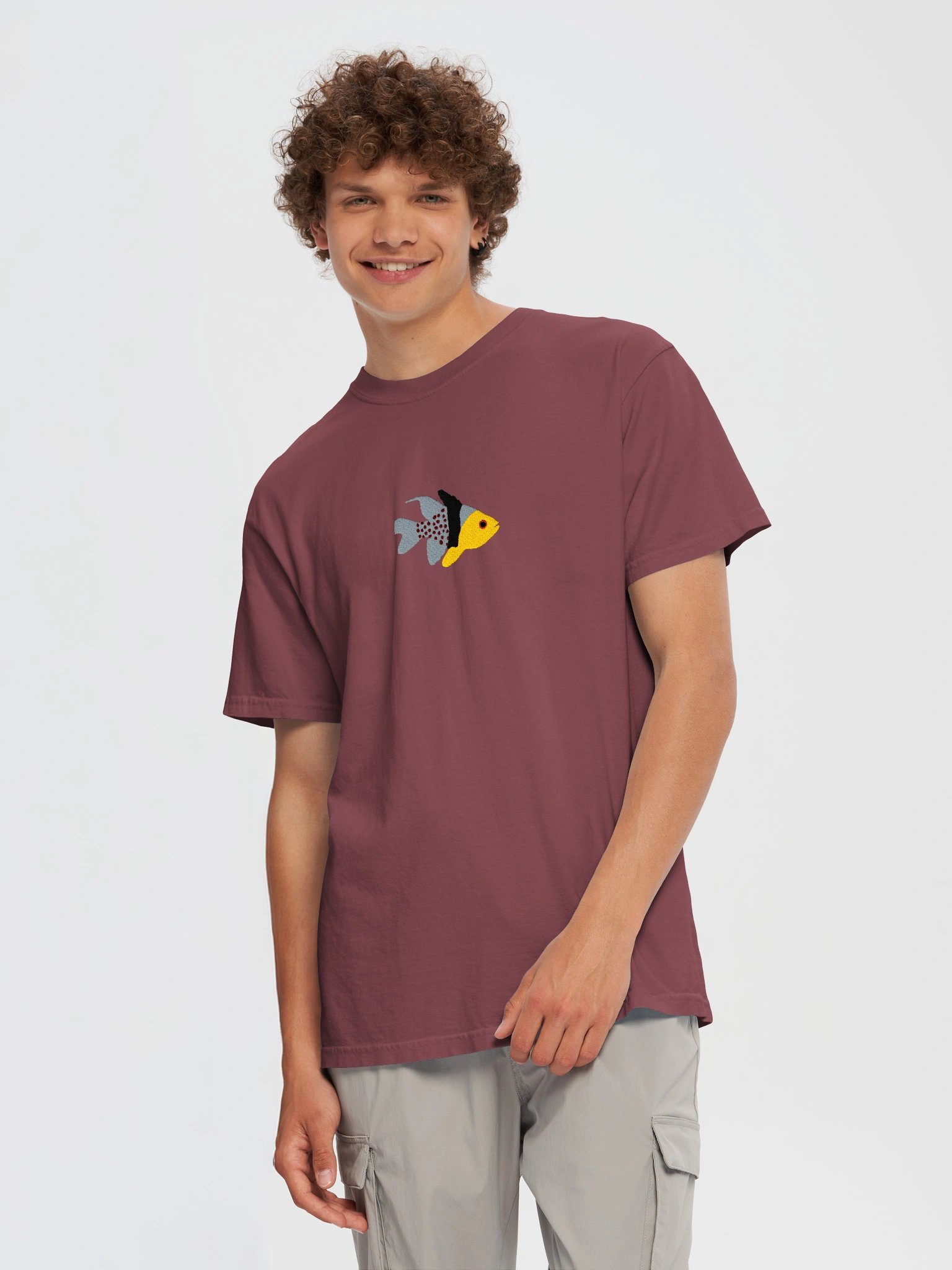 Pajama Cardinalfish Embroidered Premium Shirt | Saltwater Reef Aquarium Fish & Marine Life Apparel product image (5)