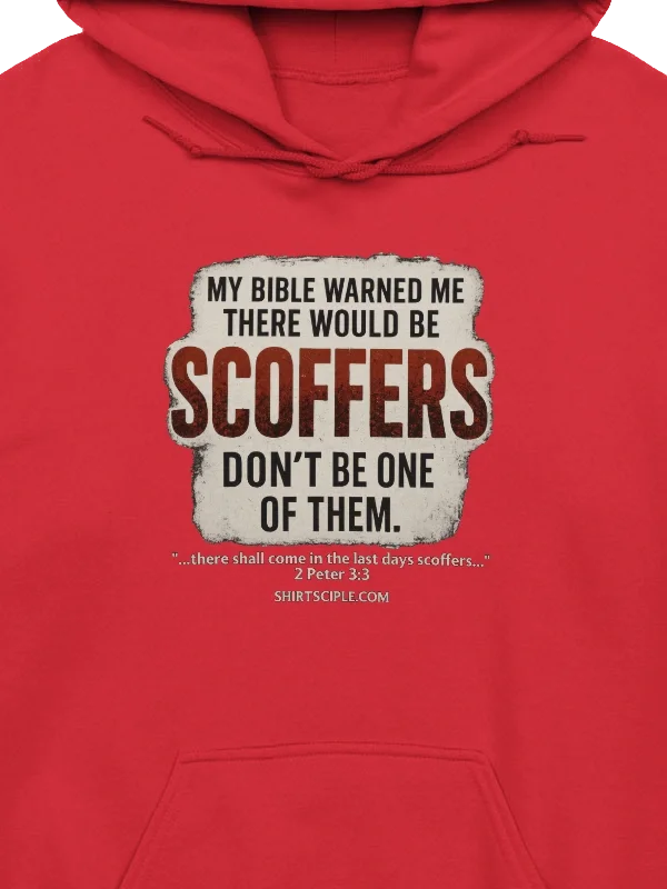 My Bible Warned Me There Would Be Scoffers Hoodie product image (2)