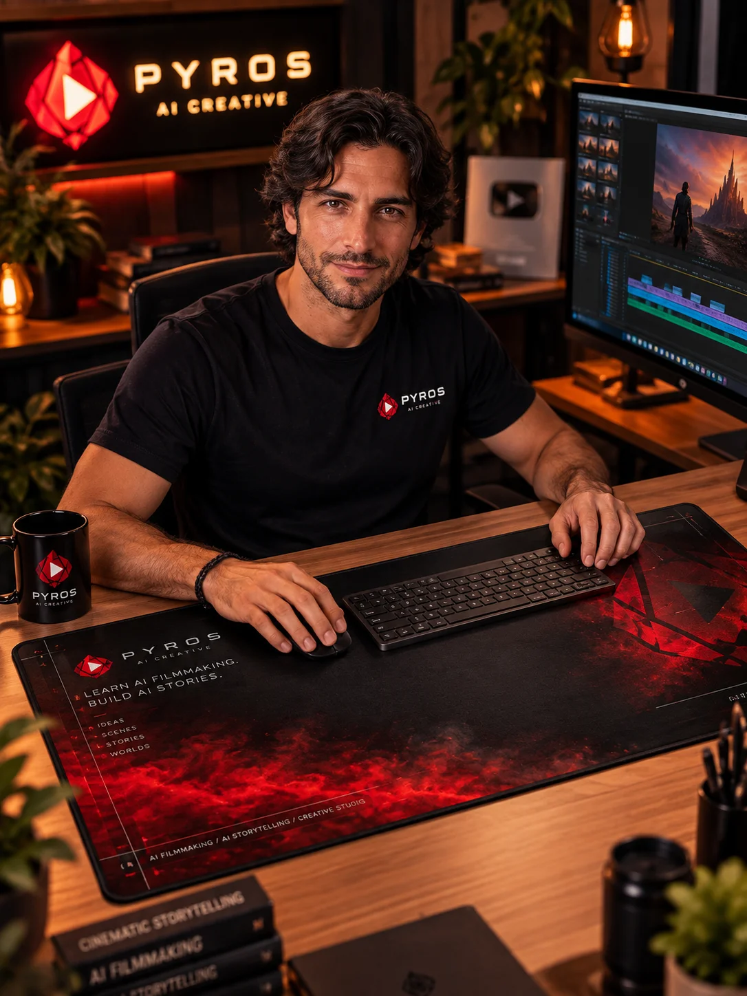 PYROS Creative Studio Desk Mat product image (2)