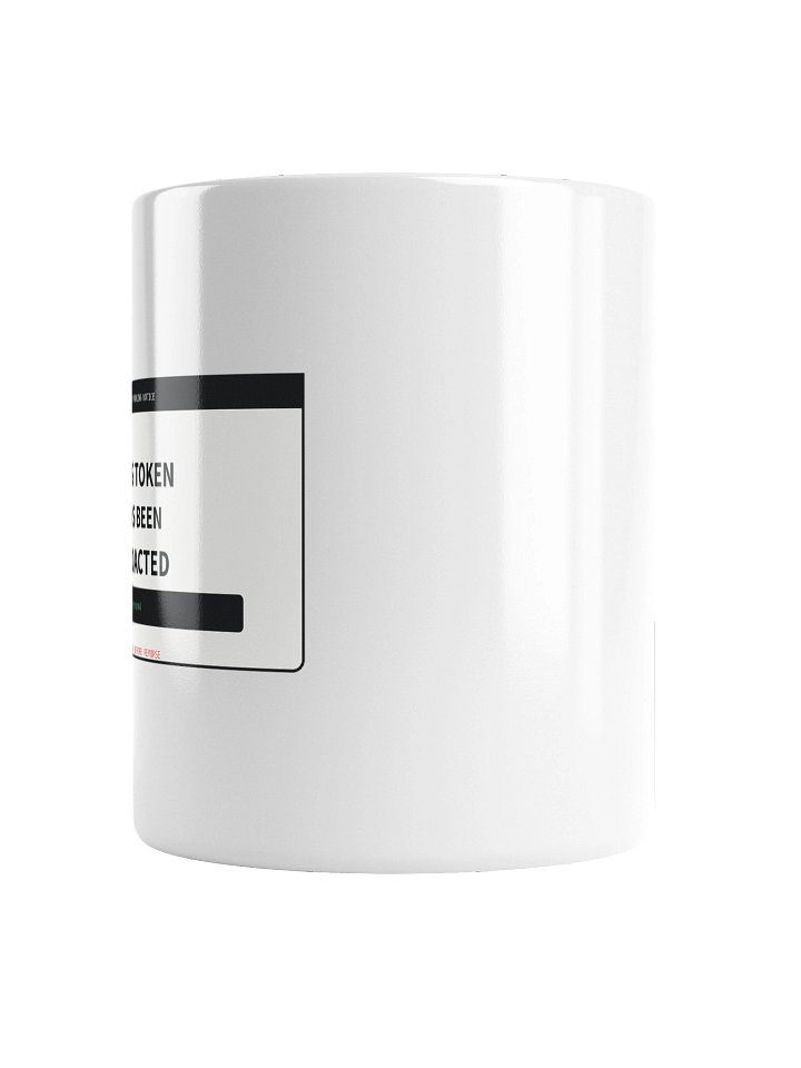 This Token Has Been Redacted Mug product image (2)