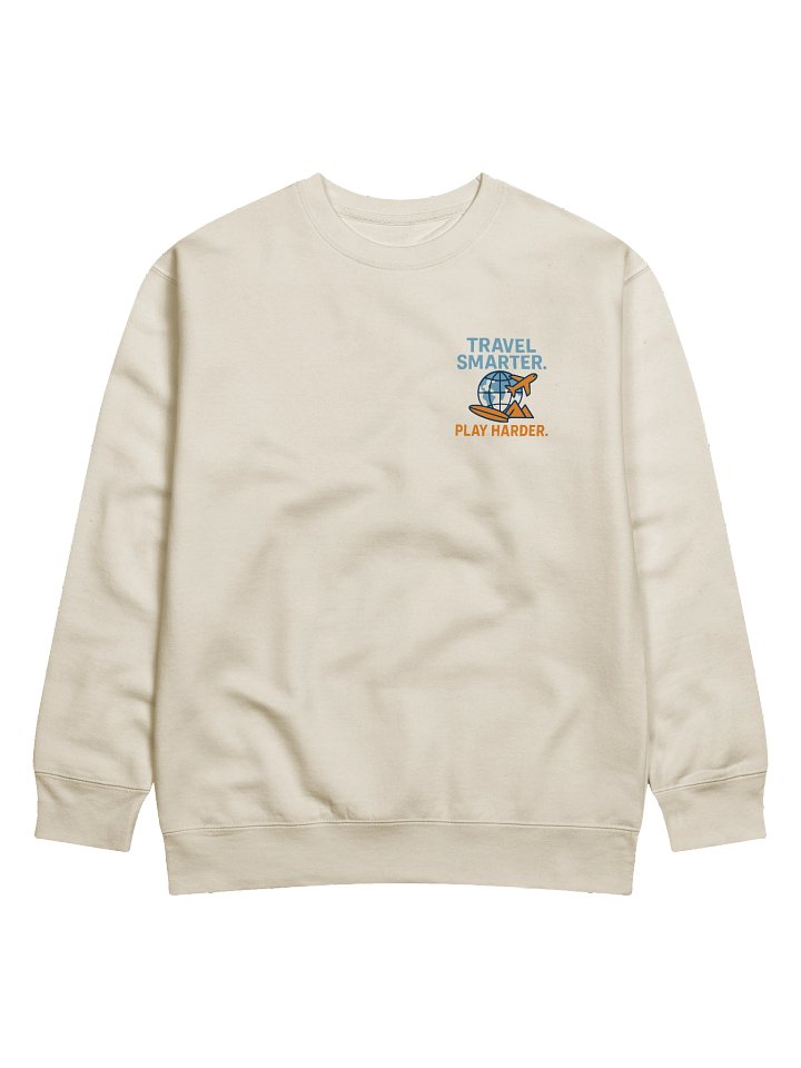 travel smarter crewneck product image (1)