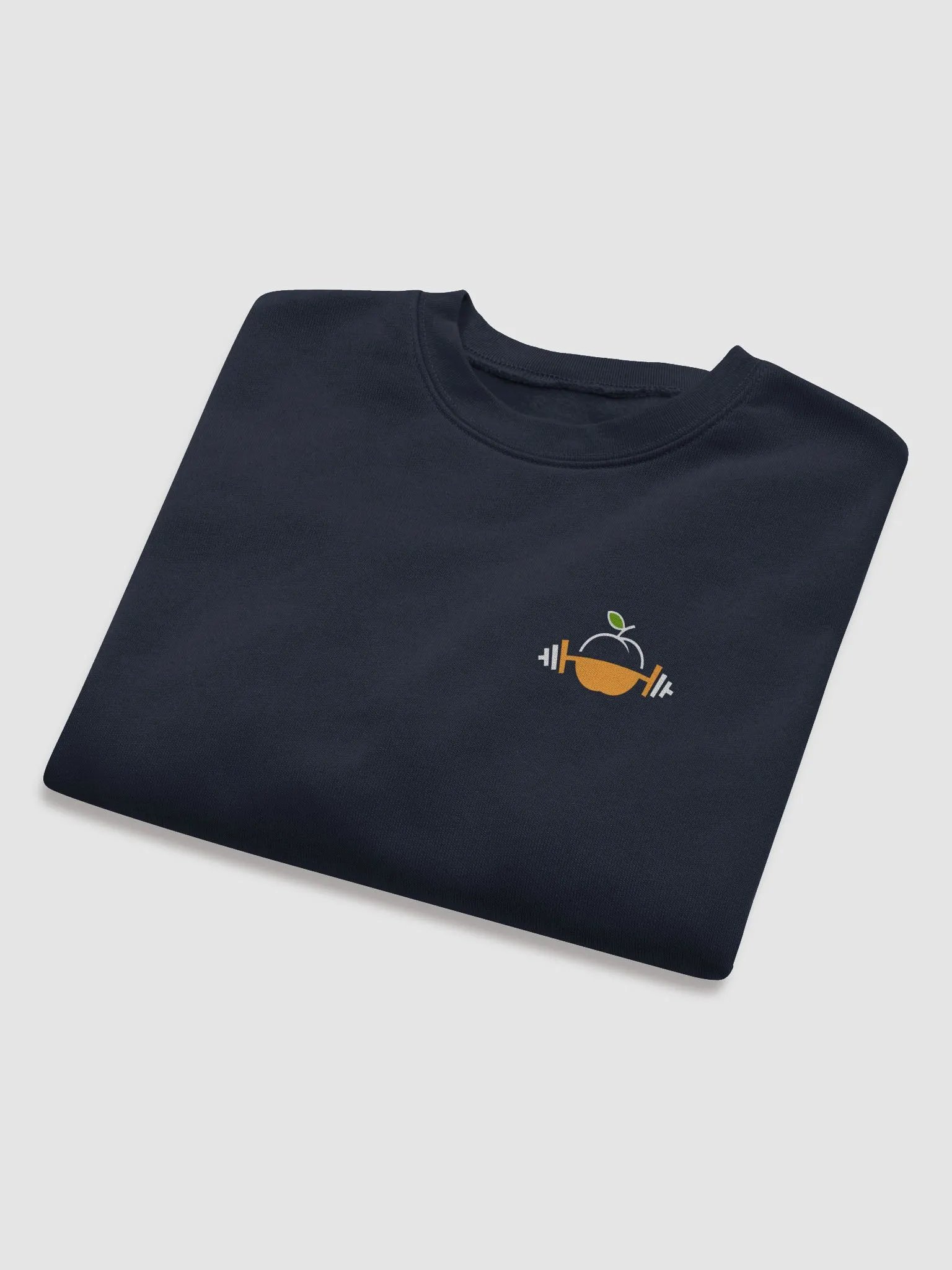 Premium Fleece Crop Sweat (White Logo) product image (6)