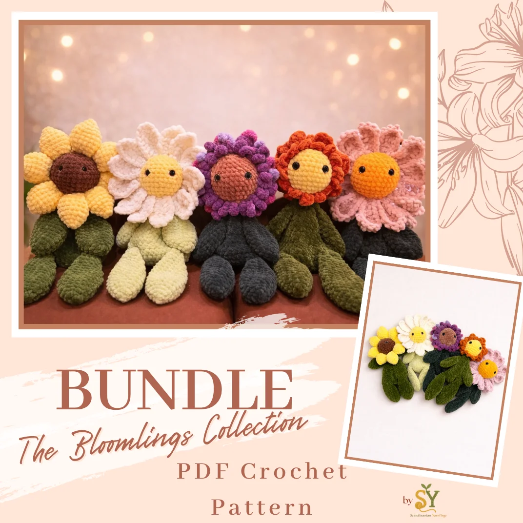 Crochet Pattern Bundle: The Bloomlings Collection product image (1)