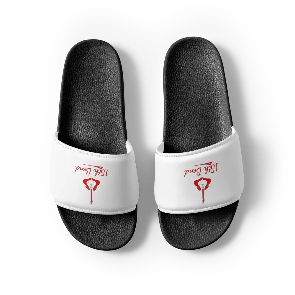White slides with classic logo product image (4)
