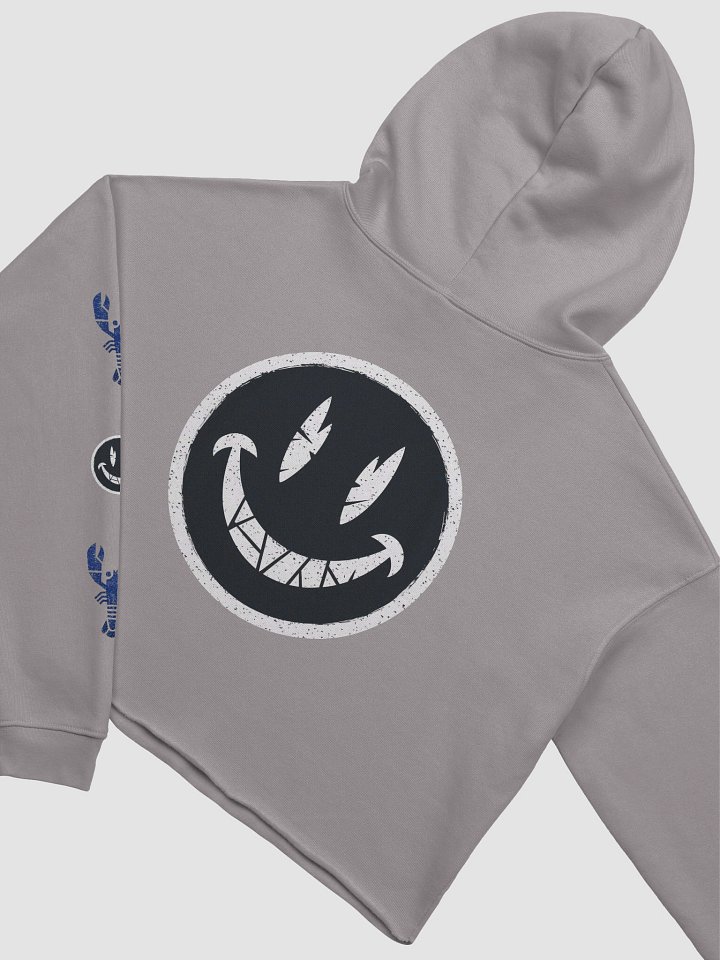 Mischievous Lobster Crop Hoodie product image (2)