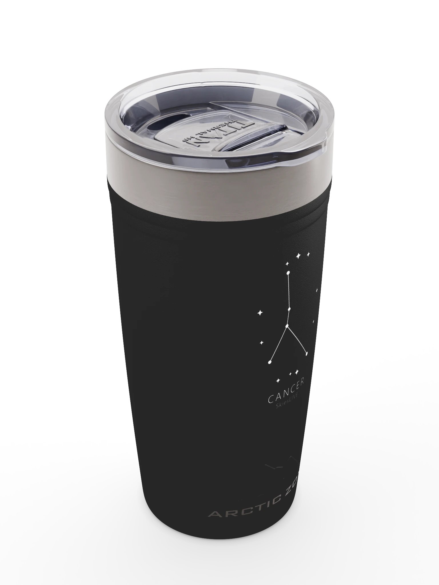 SkiesLIVE Cancer Titan Tumbler (Black) product image (6)