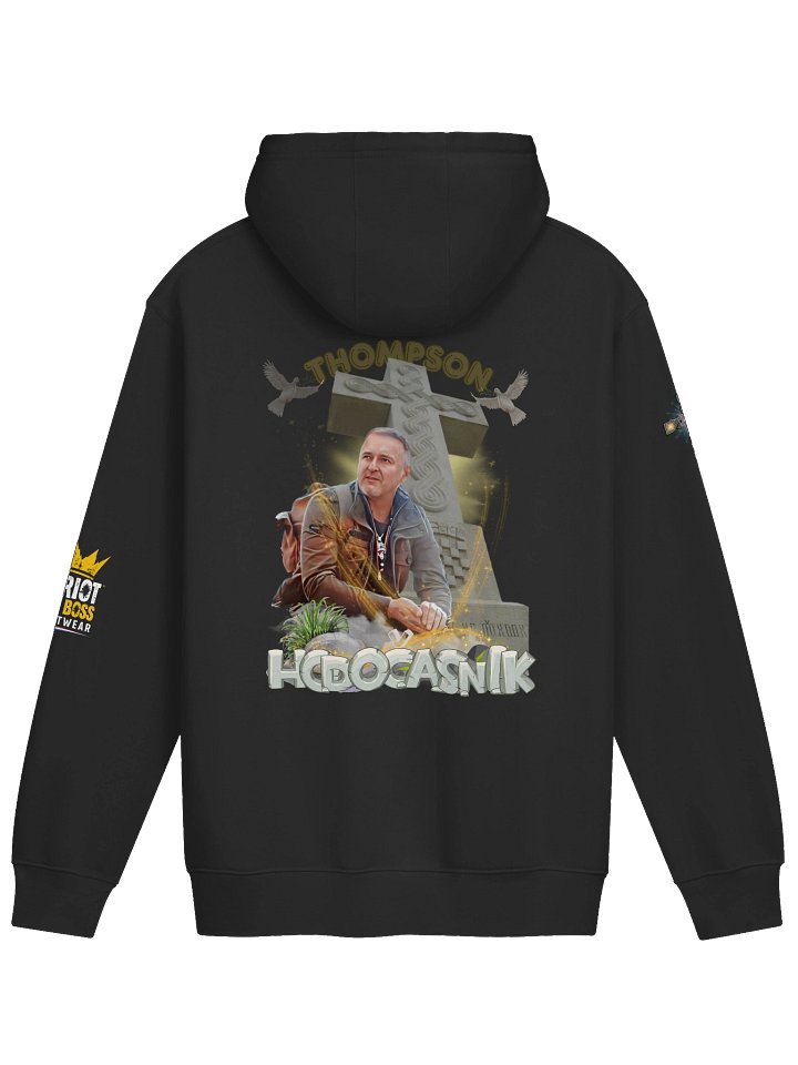 Crowned Patriot Streetwear Hoodie Thompson Hodočasnik product image (7)