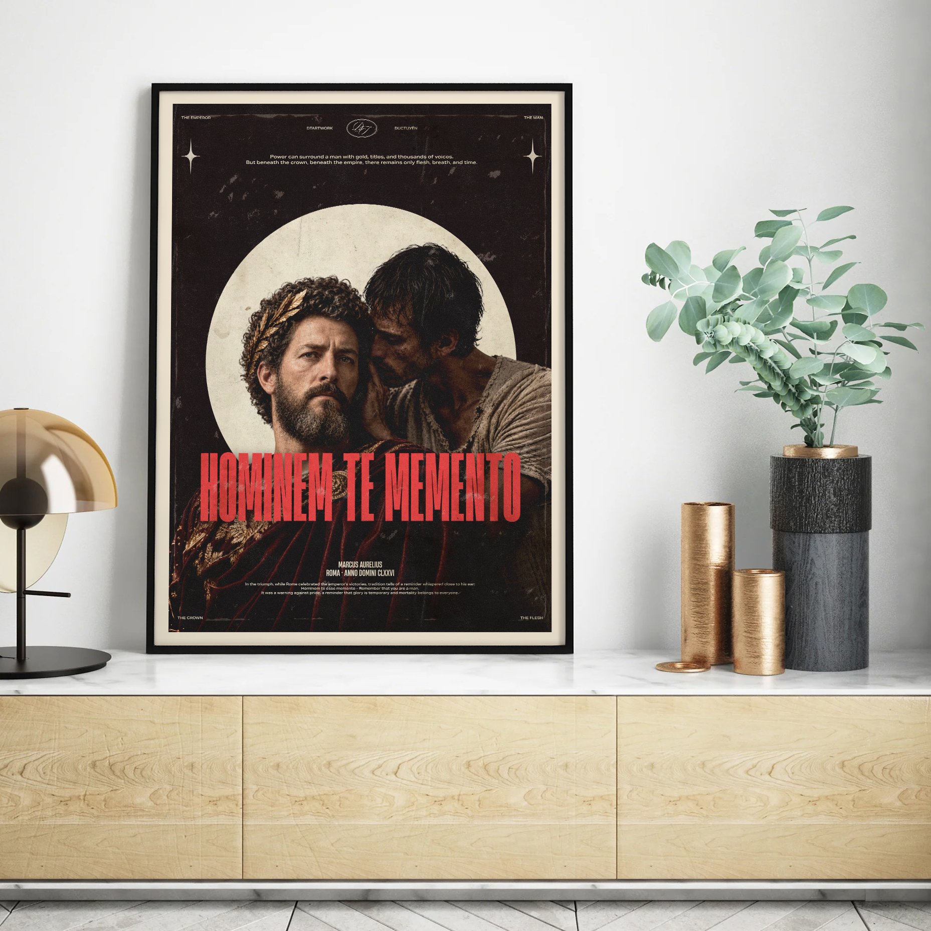 "JUST A MAN" Framed Poster product image (4)
