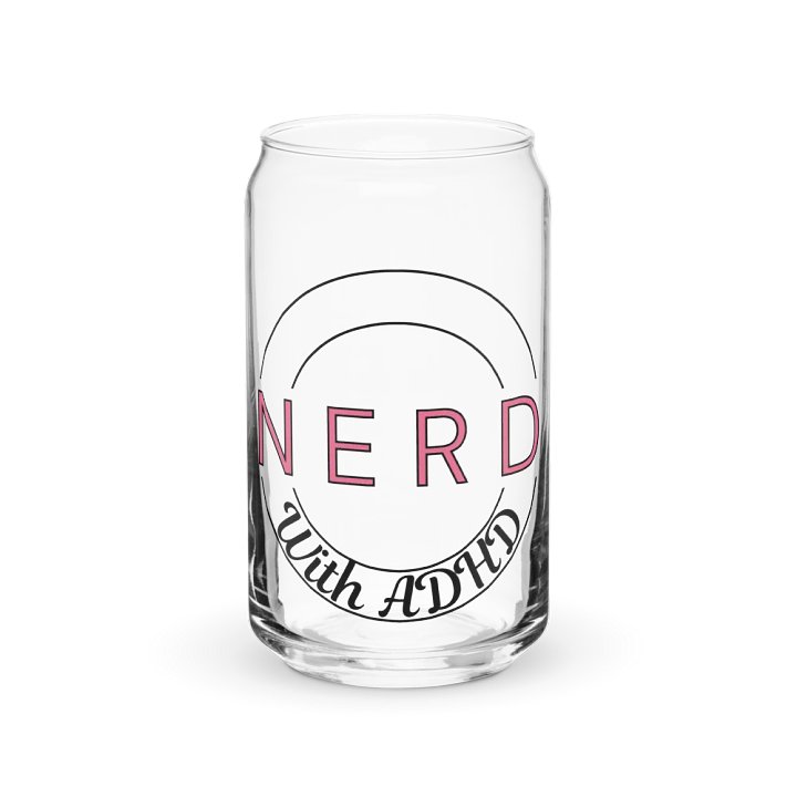 Nerd Logo Can-Shaped Glass product image (1)