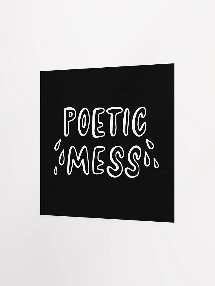 Poetic Mess Art Print product image (9)